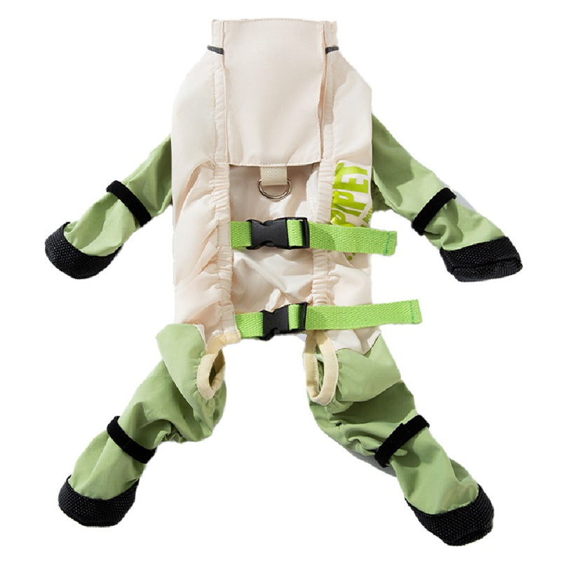 KFX-4131389 Durable Waterproof Dog Pants with Reflective Stripes and Adjustable Fit for Outdoor Activities
