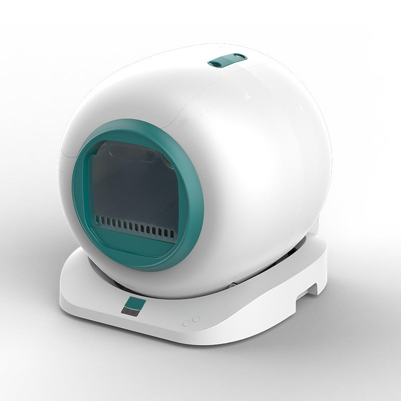 KFX-4133437 Intelligent Automatic Cat Litter Box with Self-Cleaning System and Dual Deodorization