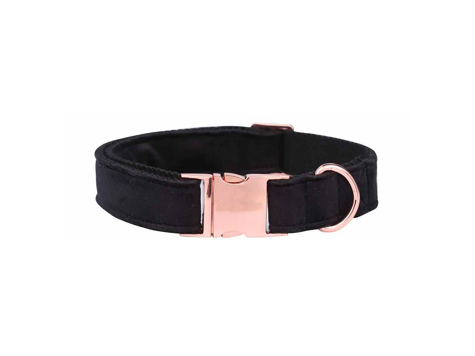 KFX-4133565 Stylish Black Soft Collar and Leash Set with Bow Tie for Dogs and Cats
