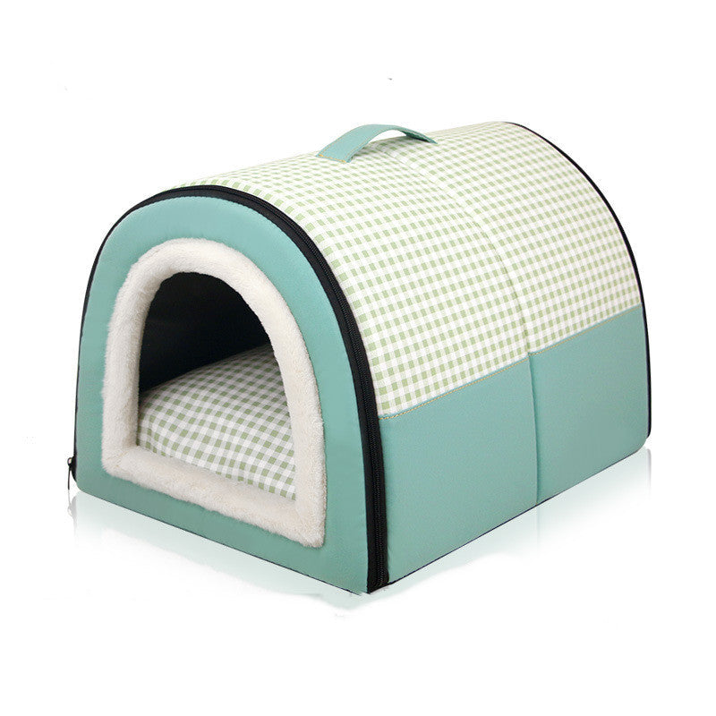 KFX-4133821 Thermal Semi-Enclosed Pet Bed for Dogs in Various Sizes and Elegant Colors