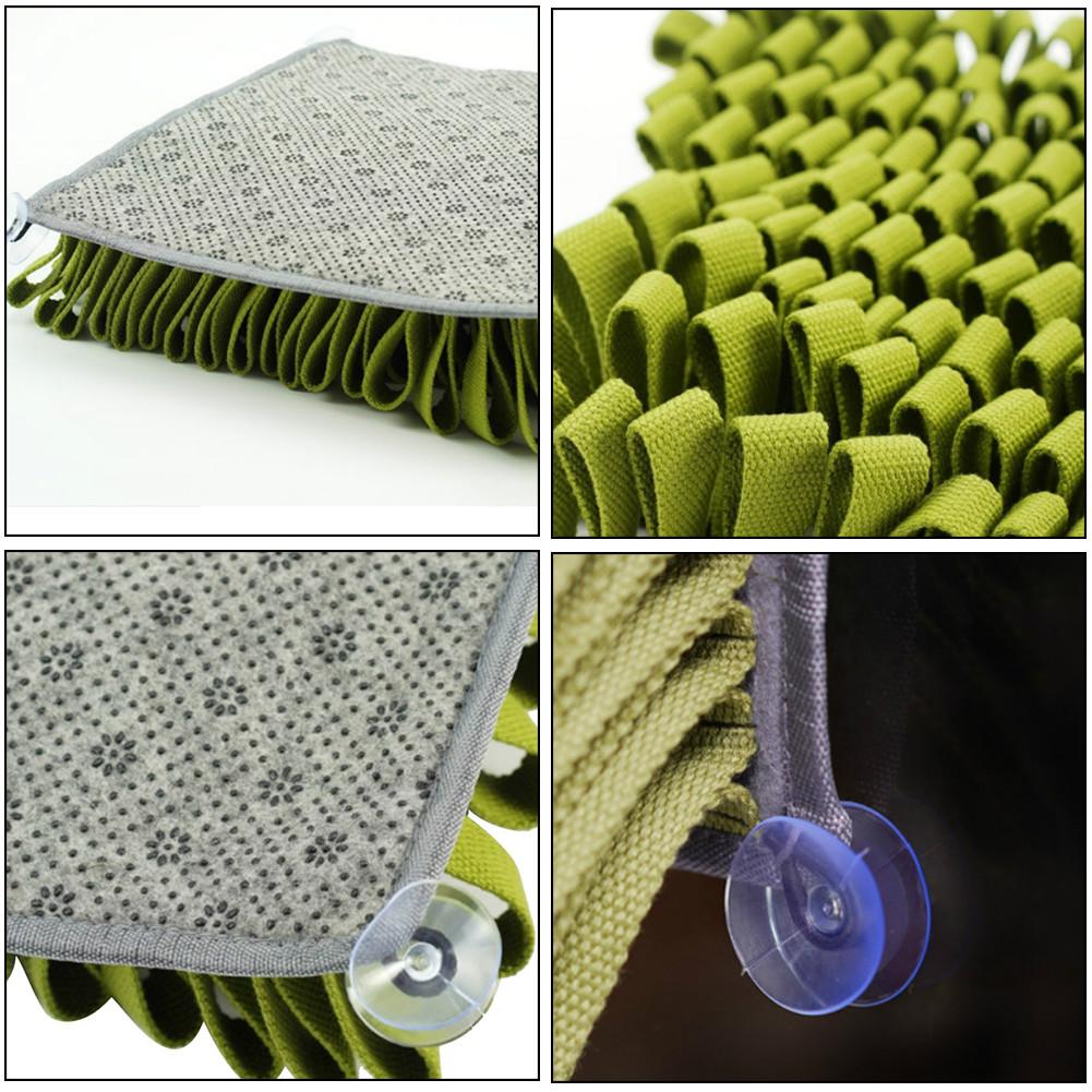 KFX-4134589 Pet-Friendly Bite-Resistant Plush Sniff Pad for Slow Food Training and Treasure Hunting, 30x30cm
