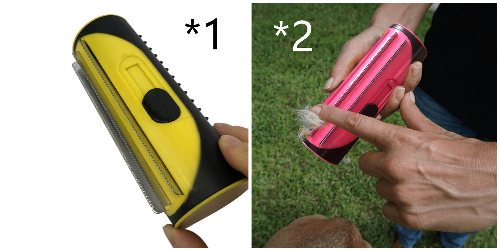 KFX-4135357 Pet Hairbrush and Combing Tool for Dog and Cat Grooming