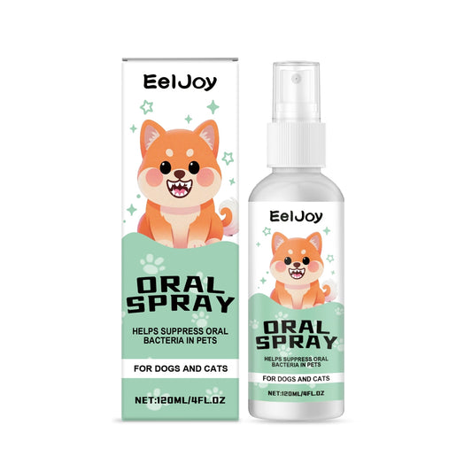KFX-4137405 Pet Oral Care Spray with Mint Extract and Chlorhexidine for Fresh Breath