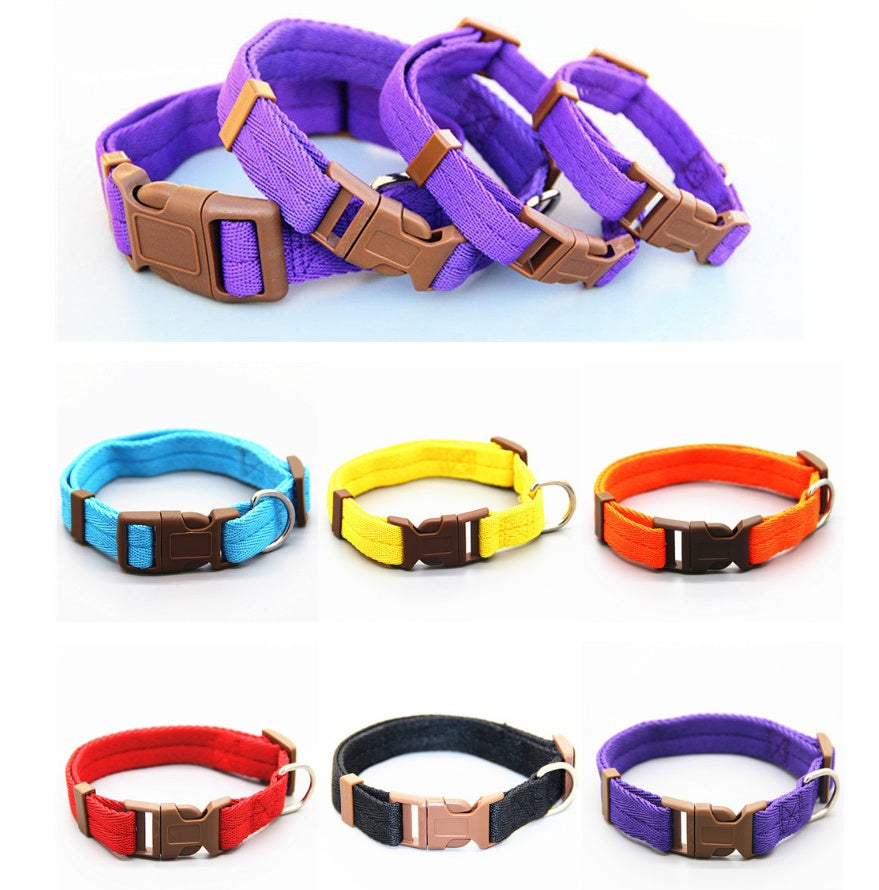 KFX-4137533 Durable Adjustable Dog Collar for Small to Extra Large Dogs - Perfect for Active Pets