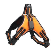 KFX-4150333 LED Dog Harness for Medium and Large Dogs - Oxford Cloth, Scalable, Night Travel Safe