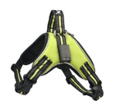 KFX-4150333 LED Dog Harness for Medium and Large Dogs - Oxford Cloth, Scalable, Night Travel Safe