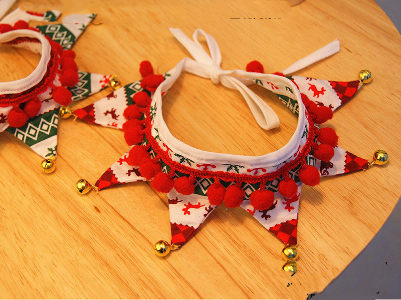 KFX-4151613 Pet Winter Triangle Scarf – Multiple Christmas Designs and Sizes Available