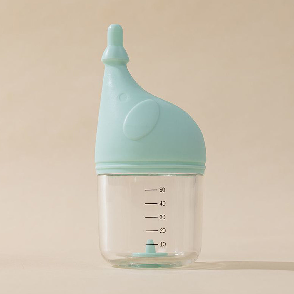 KFX-4158269 Soft Silicone Pet Nursing Bottle for Kittens and Puppies - Anti-Choking Design, Accurate Measurement Marks, Multiple Sizes