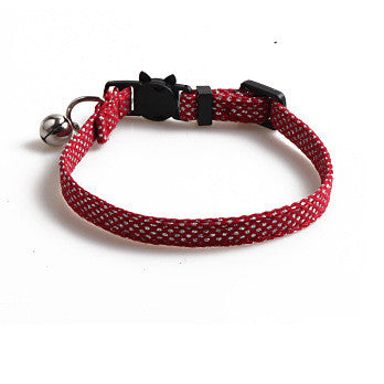 KFX-4158781 Shiny Bow Tie Cat Collar - Stylish Casual Accessory for All Seasons