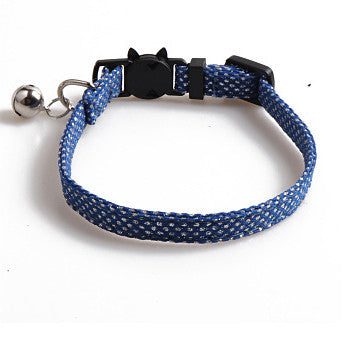 KFX-4158781 Shiny Bow Tie Cat Collar - Stylish Casual Accessory for All Seasons