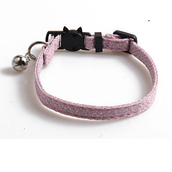 KFX-4158781 Shiny Bow Tie Cat Collar - Stylish Casual Accessory for All Seasons