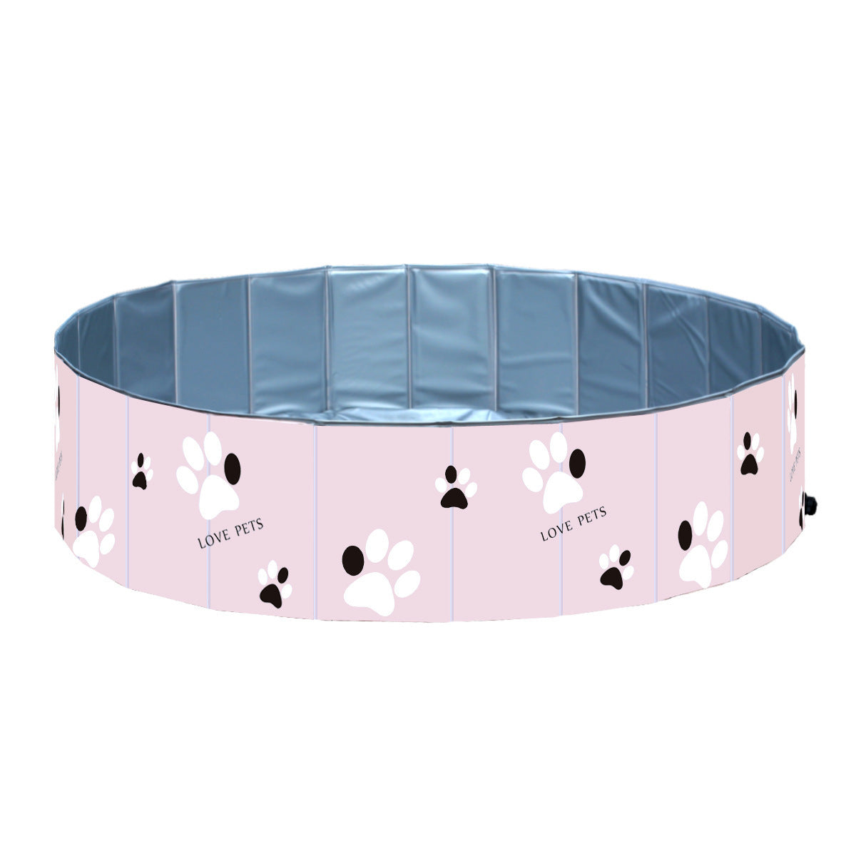 KFX-4164413 Portable Foldable Dog Swimming Pool and Bathtub for Indoor & Outdoor Use