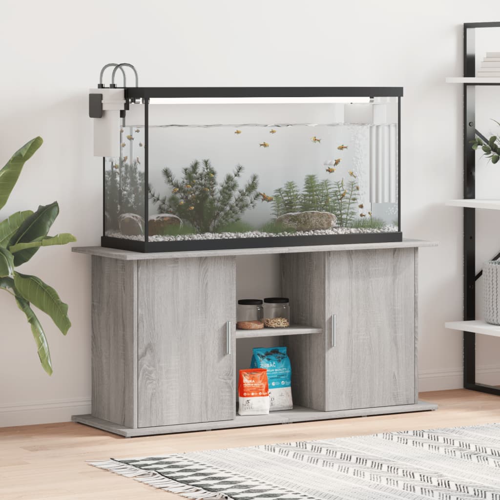 KFX-4165821 Aquarium Stand Sonoma Oak - Engineered Wood, Multiple Sizes Available