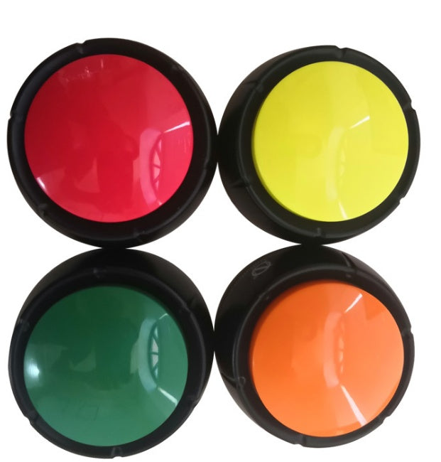 KFX-4167357 Pet Communication Button with 10s Recording Feature, Clear Sound, and Loud Speaker