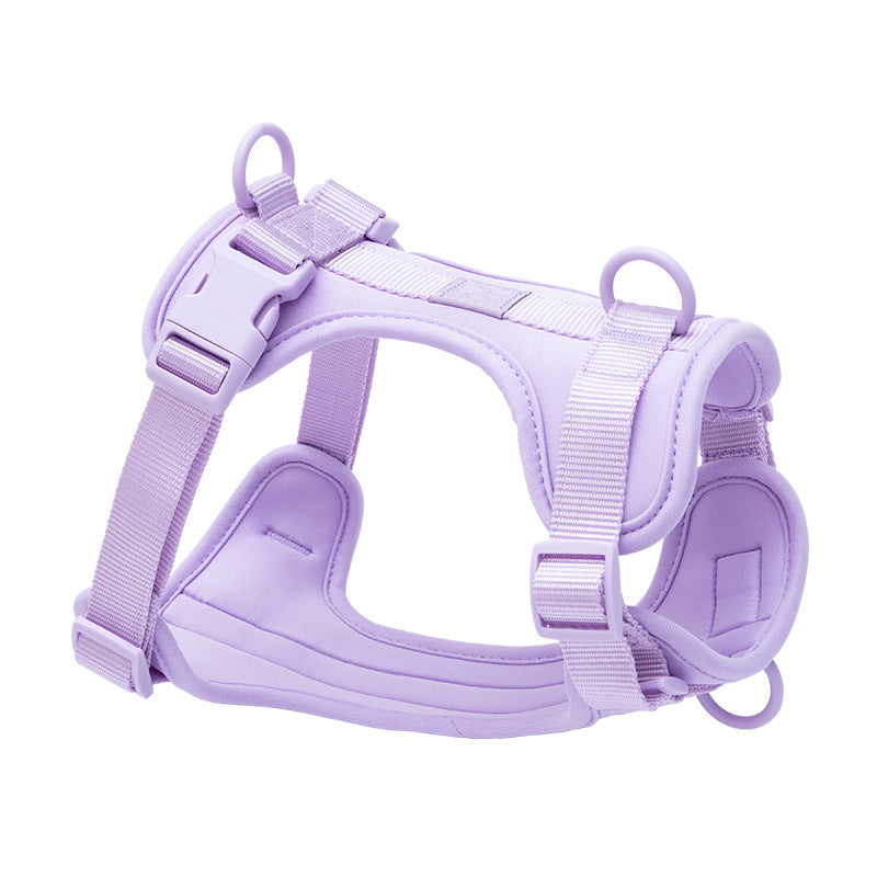 KFX-4171581 Breathable Comfort Dog Harness Vest - Multiple Colors in Space-layer Cotton