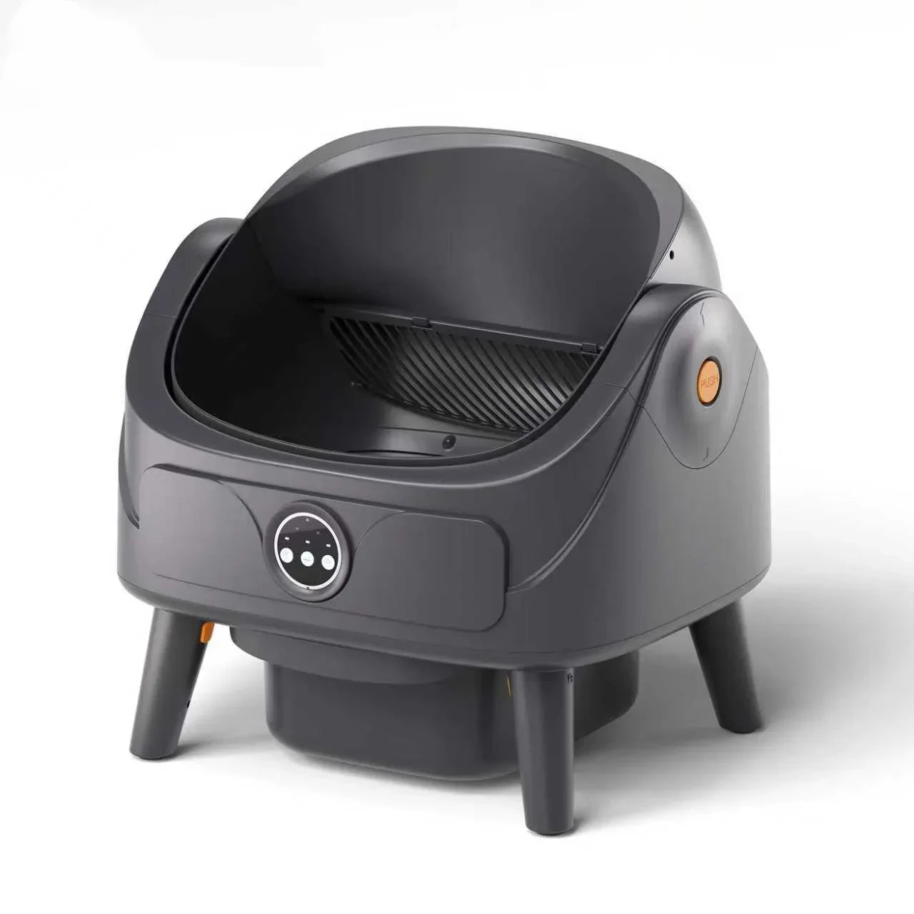 KFX-417171 Eco-Friendly Large Capacity Automatic Cleaning Cat Litter Box - Easy to Clean, Open Top Design