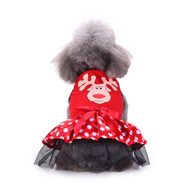 KFX-4176445 Creative Halloween and Christmas Pet Clothes for Dogs - Funny and Fashionable Styles