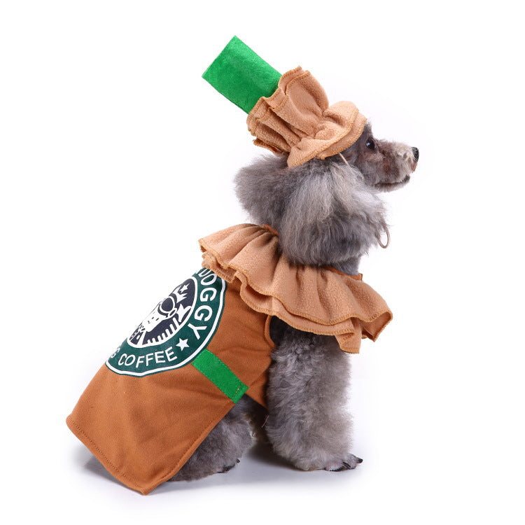 KFX-4176445 Creative Halloween and Christmas Pet Clothes for Dogs - Funny and Fashionable Styles