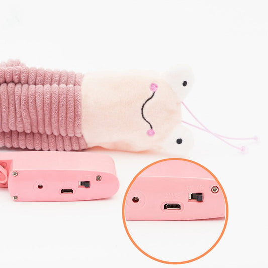 KFX-4177725 Intelligent Start Stop Automatic Plush Cat Toys - Pipi Shrimp & Lobster Design