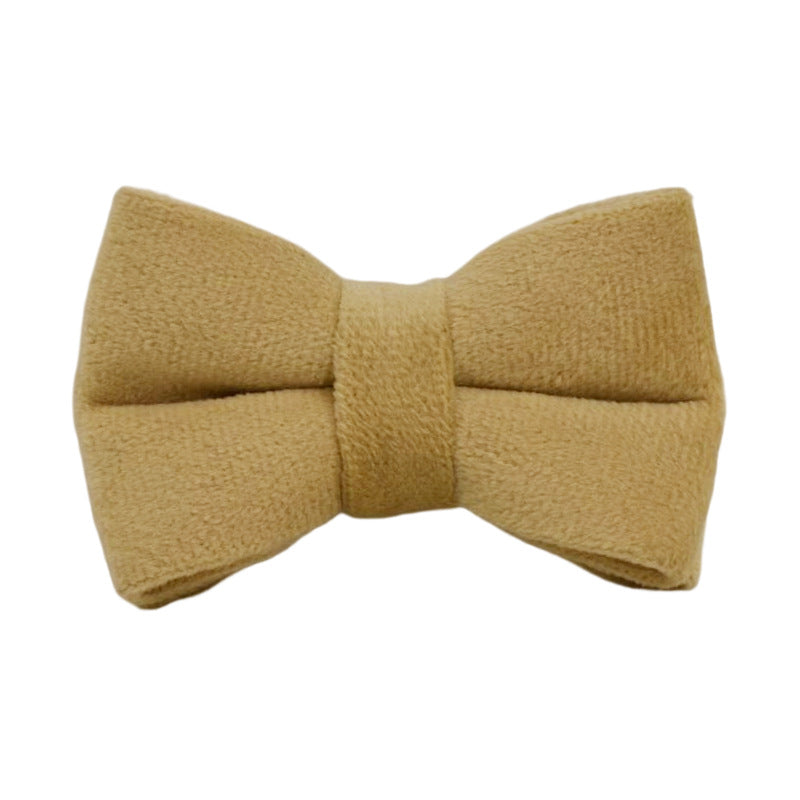 KFX-4180029 Lovely Cat Bow and Bell Collar Set for Pets, Cotton Material, Cartoon Design, Small and Large Sizes Available