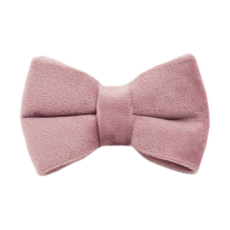 KFX-4180029 Lovely Cat Bow and Bell Collar Set for Pets, Cotton Material, Cartoon Design, Small and Large Sizes Available