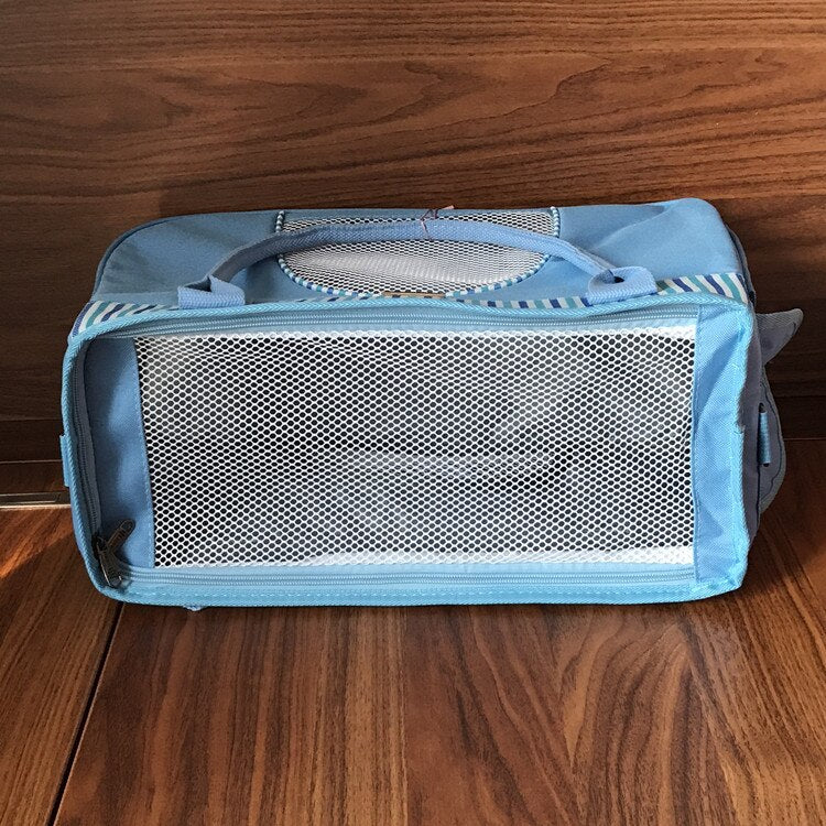 KFX-4180285 Pet Backpack Carrier with Breathable Mesh - Small and Large Sizes Available