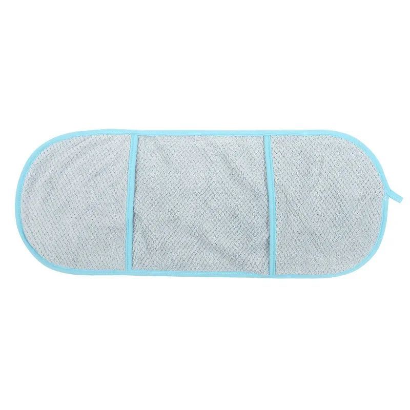 KFX-4183485 Super Absorbent Quick-Drying Towel for Pets - Pocket Style Scrub Gloves and Bath Towel, 60x25 CM