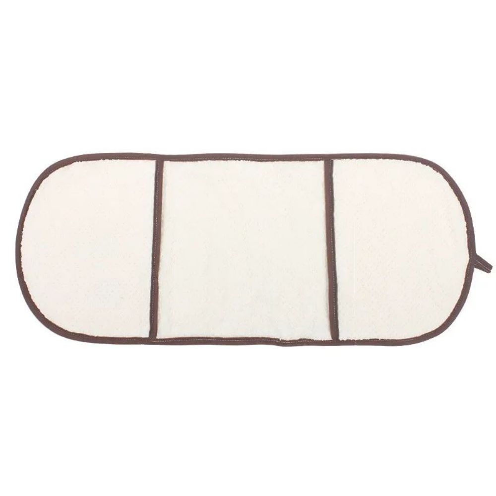 KFX-4183485 Super Absorbent Quick-Drying Towel for Pets - Pocket Style Scrub Gloves and Bath Towel, 60x25 CM