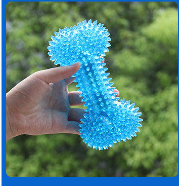 KFX-4184637 Durable Dog Toy – Bite-resistant Molar Bone Made of Food-grade TPR Material
