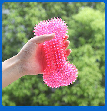 KFX-4184637 Durable Dog Toy – Bite-resistant Molar Bone Made of Food-grade TPR Material