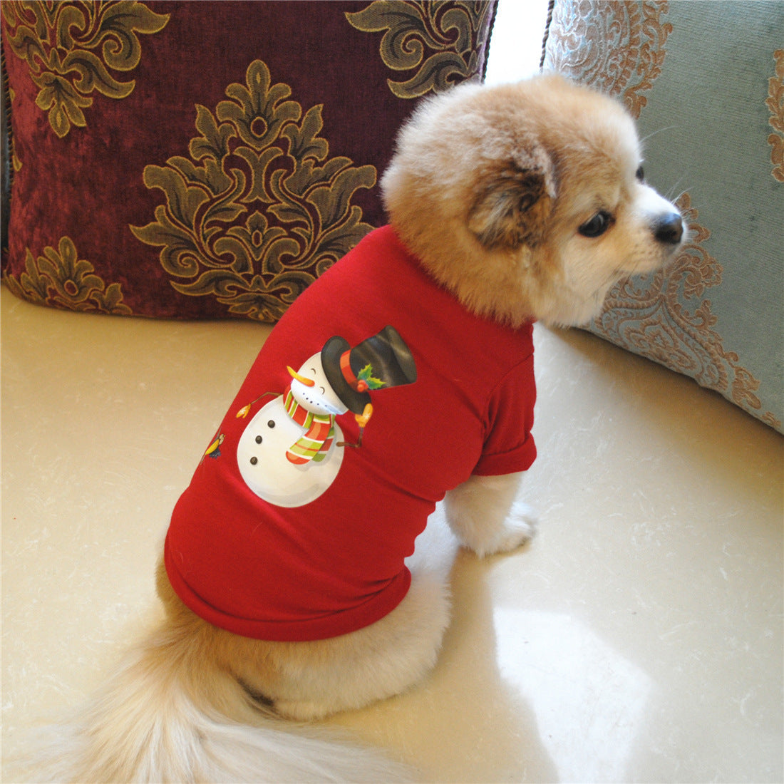 KFX-4187965 Christmas-Themed Cotton Apparel for Holiday Celebrations, Multiple Sizes Available