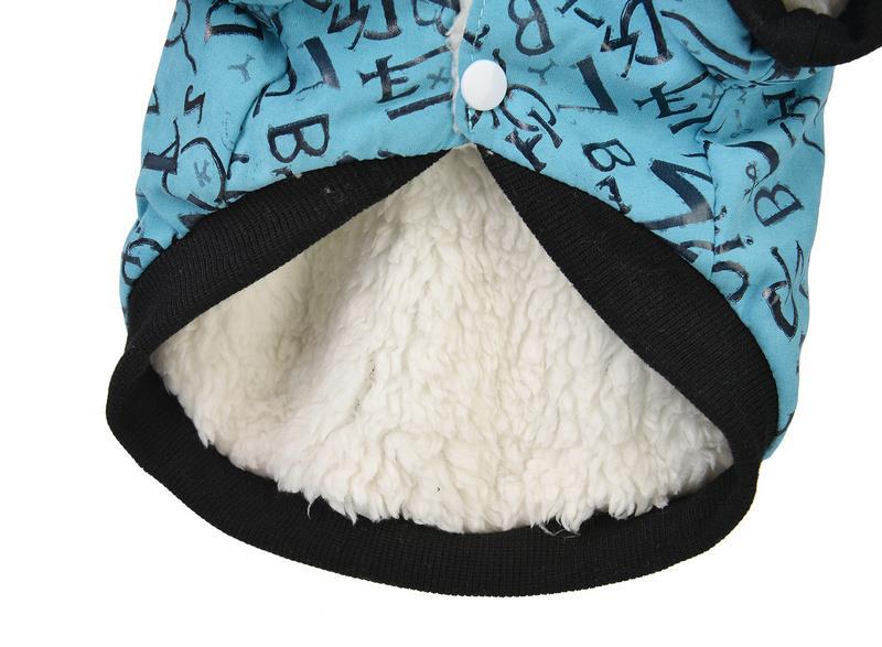 KFX-4188221 Cozy Cotton Wool Clothing for Small Dogs in Yellow