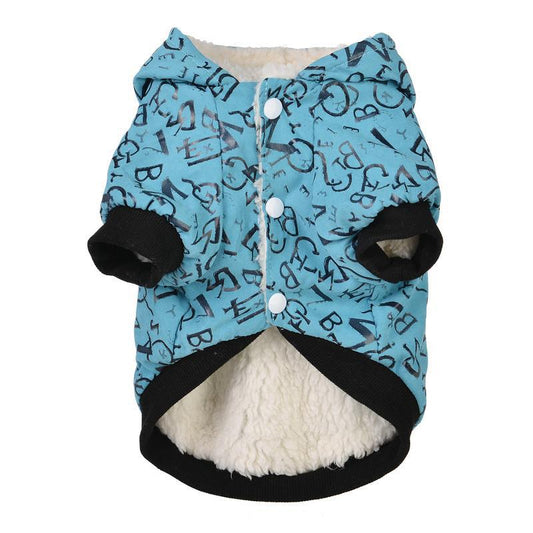 KFX-4188221 Cozy Cotton Wool Clothing for Small Dogs in Yellow