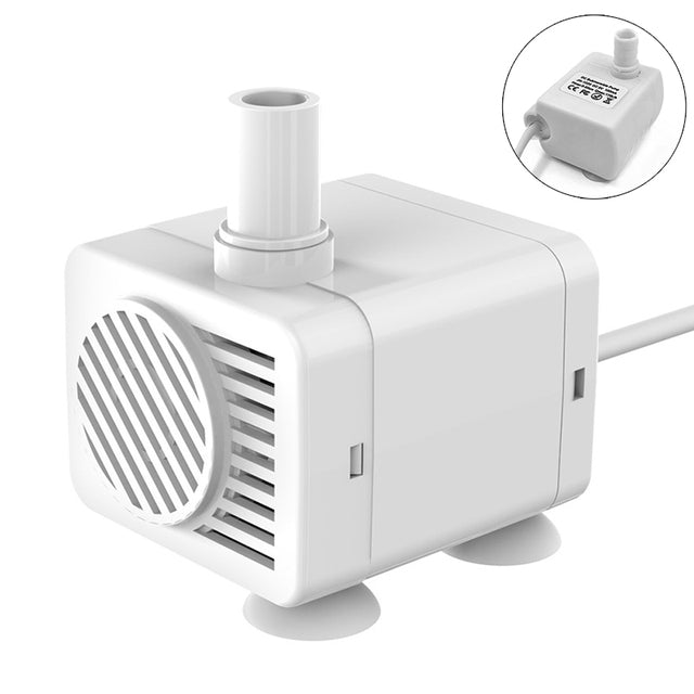 KFX-4195389 Automatic Pet Drinking Fountain Pump with Adjustable Water Flow and Low Noise Operation