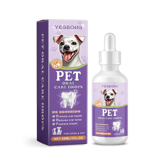 KFX-4197181 Pet Dental Drops for Optimal Oral Care - 30ml