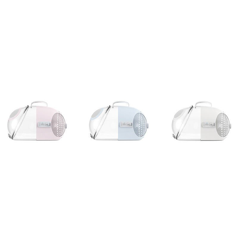 KFX-4198973 Portable Transparent Space Capsule Cat Carry Bag for Cats and Small Pets, 47cm X 31.5cm X 31cm