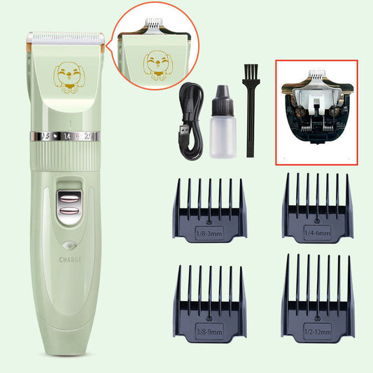 KFX-4200893 Electric Clippers for Pets - Versatile Grooming Tools for Dogs, Cats, and Rabbits with Multiple Blade Options