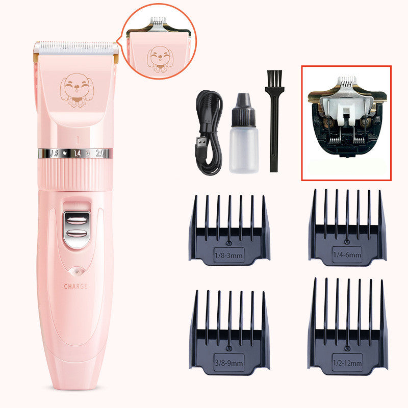 KFX-4200893 Electric Clippers for Pets - Versatile Grooming Tools for Dogs, Cats, and Rabbits with Multiple Blade Options