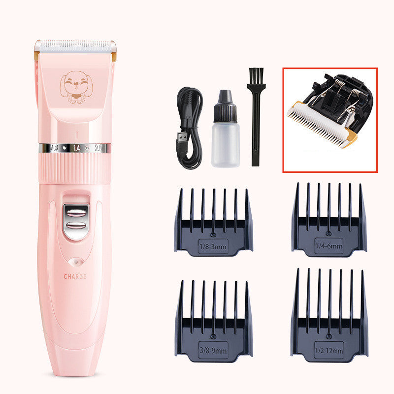 KFX-4200893 Electric Clippers for Pets - Versatile Grooming Tools for Dogs, Cats, and Rabbits with Multiple Blade Options