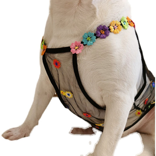 KFX-4205629 Breathable Floral Pet Apparel for Dogs in Multiple Sizes