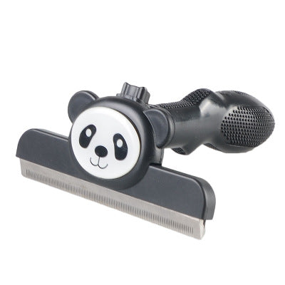 KFX-4206653 Pet Hair Removal Comb with Adjustable Blade Sizes for Effective Grooming