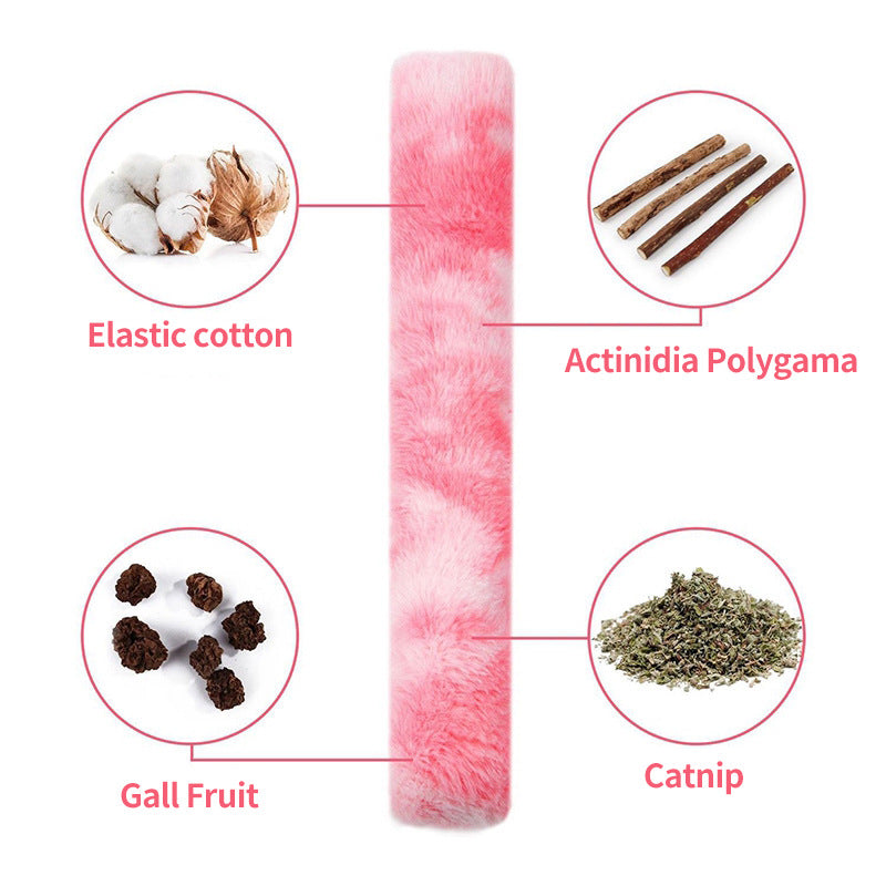 KFX-4210493 Plush Catnip Cat Chew Toy Pillow in Multiple Colors