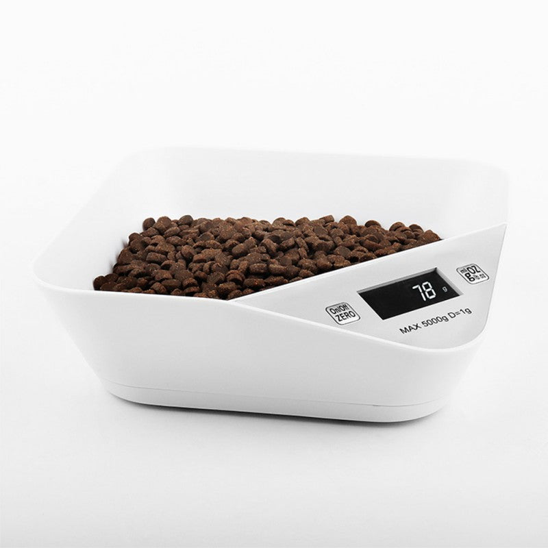KFX-4211005 Digital Pet Scale for Measuring Newborn Puppies and Kittens - 5000g Capacity with HD LCD Display