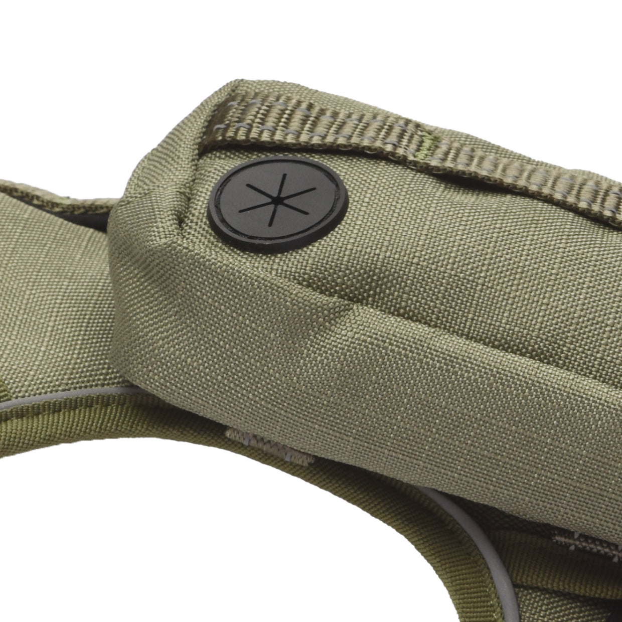KFX-4212285 Tactical Dog Harness with Backpack, No Pull Front Clip, Adjustable Metal Buckles and Removable Side Pockets