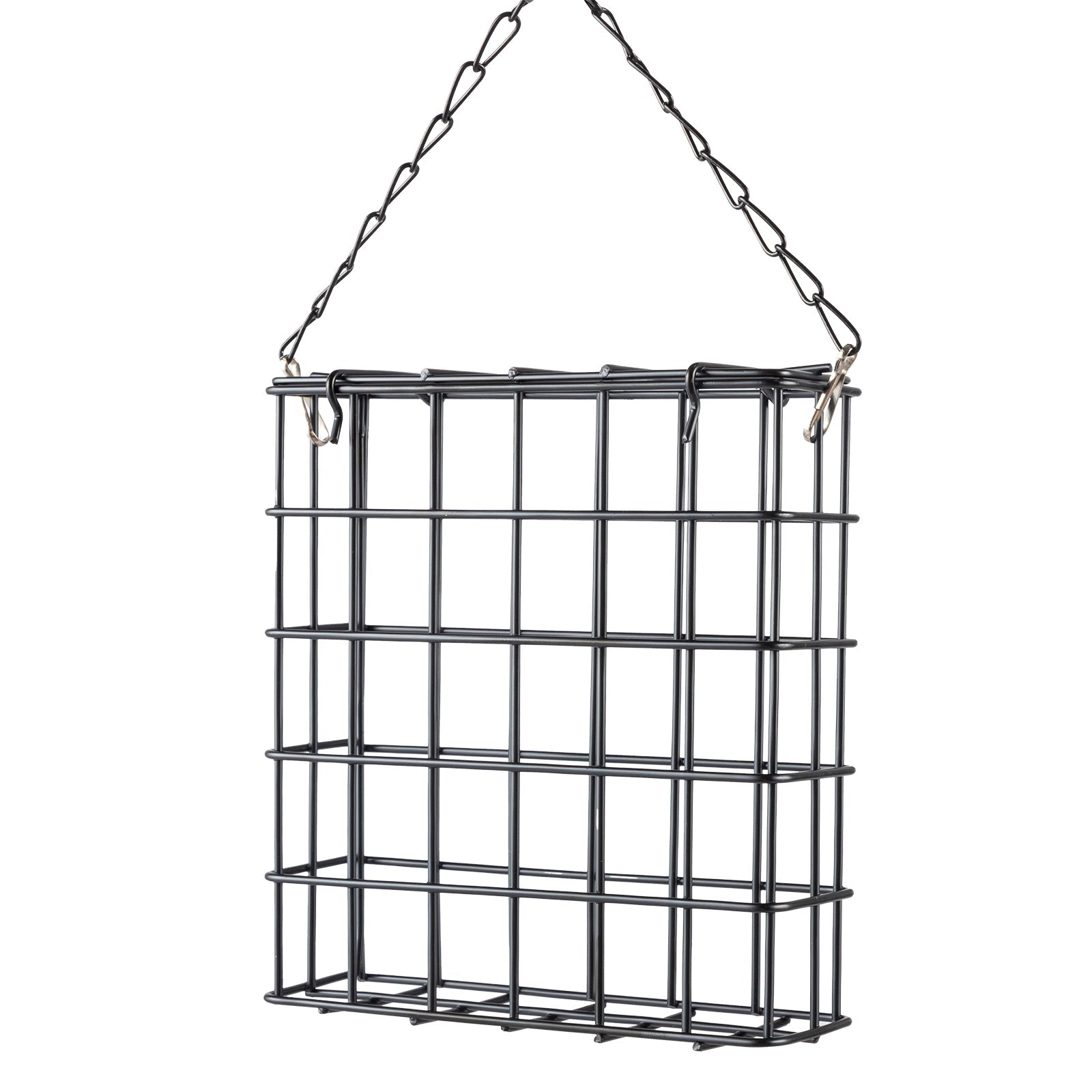 KFX-4220349 93-Inch Black Metal Bird Feeding Station with Four Hooks and Water Bowl