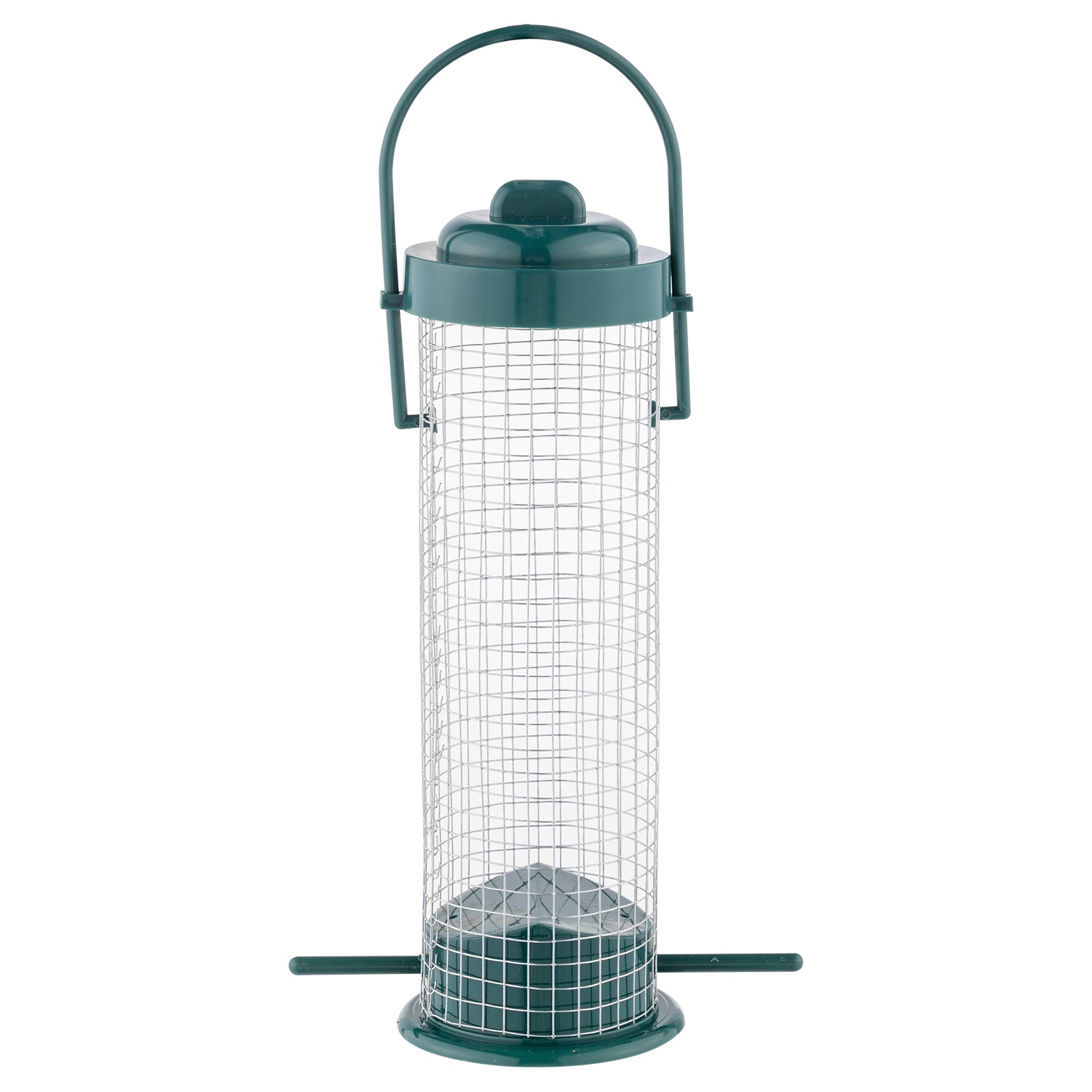 KFX-4220349 93-Inch Black Metal Bird Feeding Station with Four Hooks and Water Bowl