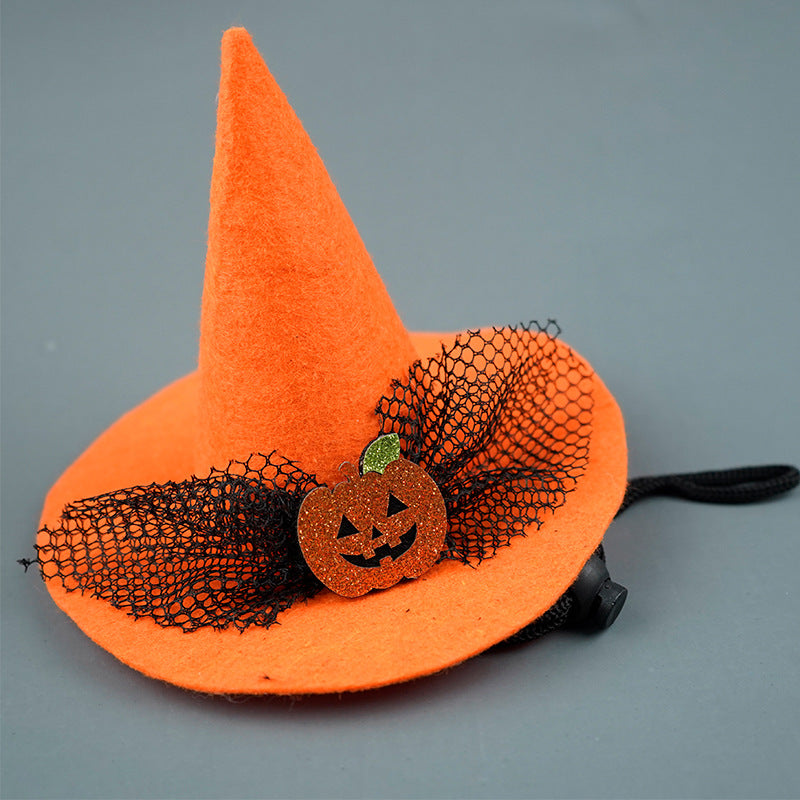 KFX-4220733 Halloween Pet Hat - Non-Woven Fabrics for Festive Costumes, Available in Various Fun Designs