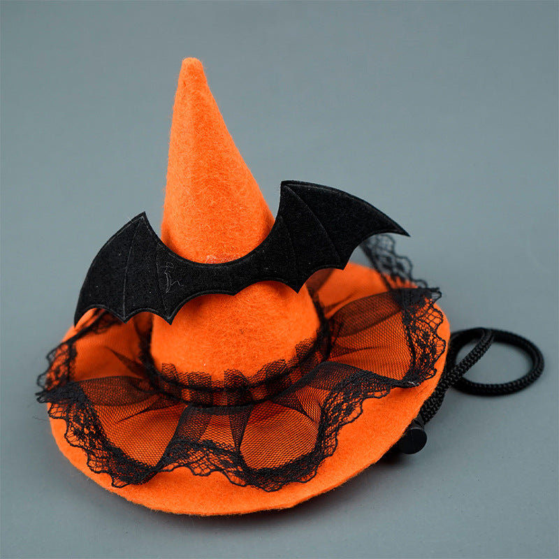 KFX-4220733 Halloween Pet Hat - Non-Woven Fabrics for Festive Costumes, Available in Various Fun Designs