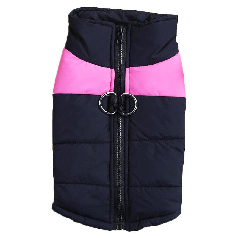 KFX-4222909 Two-Legged Cotton Padded Jacket for Small and Medium Dogs - Warm Vest in Multiple Colors