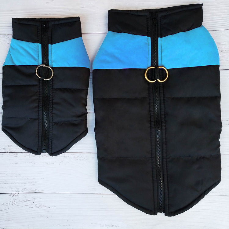KFX-4222909 Two-Legged Cotton Padded Jacket for Small and Medium Dogs - Warm Vest in Multiple Colors